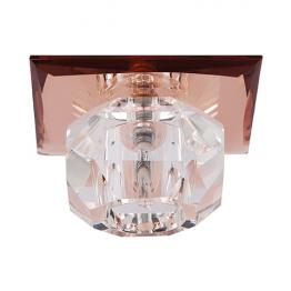 ADRASTEA CRYSTAL EINBAUSPOT mit LED oder Halogen Leuchtmittel BRAUN HL800