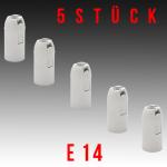5er Pack HL586 - E14 Fassung Lampenfassung Leuchtmittelhalterung