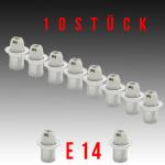 10er Pack HL587 - E14 Fassung Lampenfassung Leuchtmittelhalterung